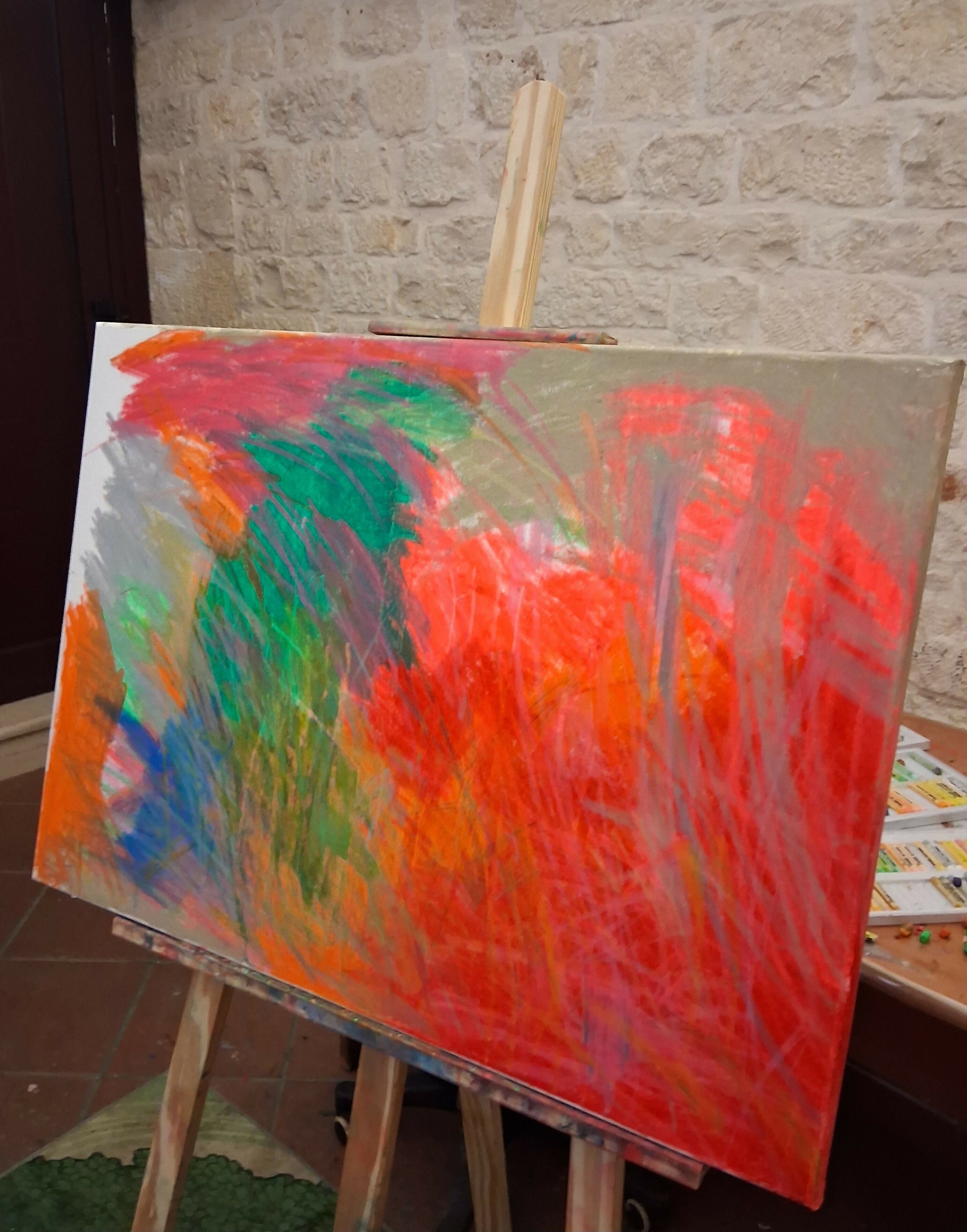 Rosa – Olio su tela – Giandomenico Mottola