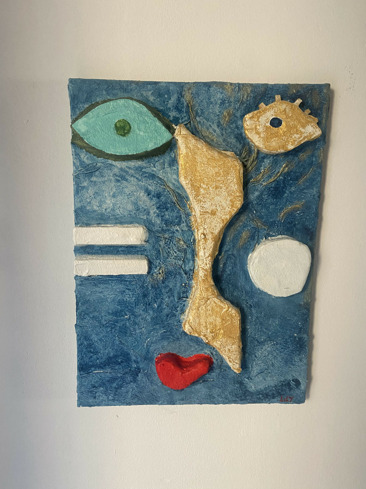 Equilibrio di Lily, tecniche miste