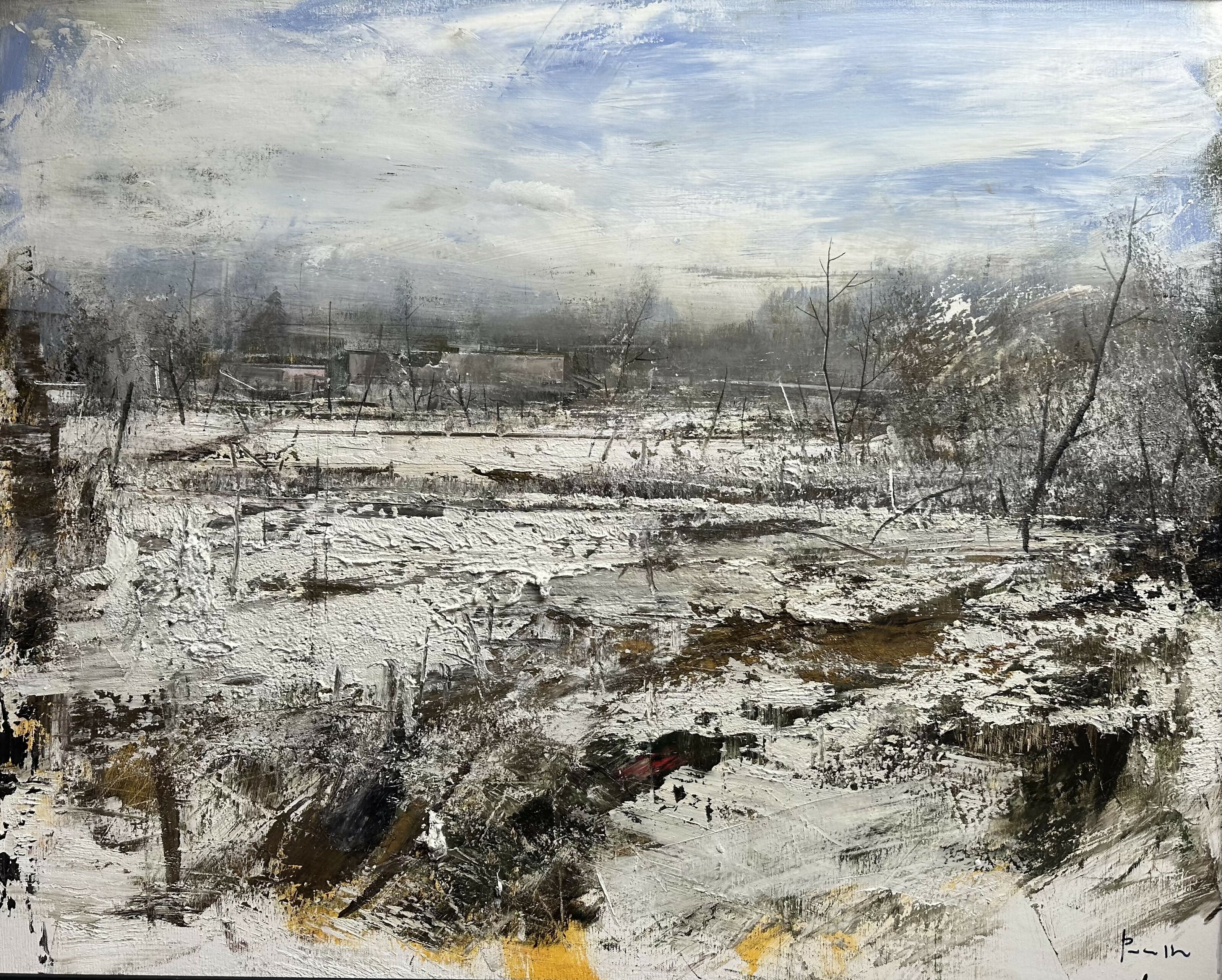 Paisaje lombardo - Antonio Pedretti