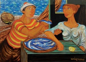 Giuseppe Migneco – Pescatori