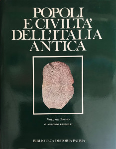 Popoli e civiltà dell’Italia Antica – Bibilioteca di storia patria