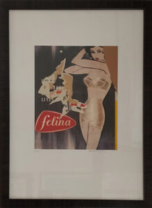 Mimmo Rotella – Felina