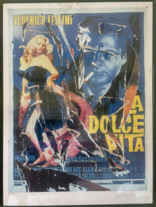 Mimmo Rotella – La dolce vita